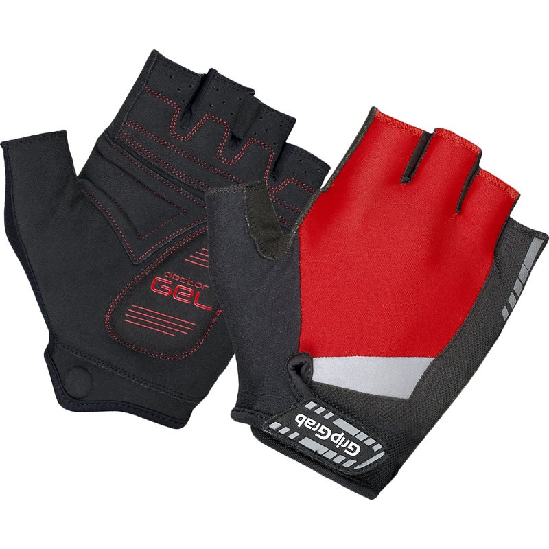 GripGrab SuperGel 6mm DoctorGel Padded Short Finger Summer Cycling Gloves Comfortable Cushioned Fingerless Bike Glove - Image 1